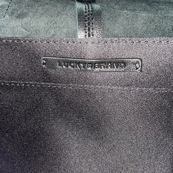 NWT Lucky Brand Diam Tote Bage Black - Picture 8 of 8